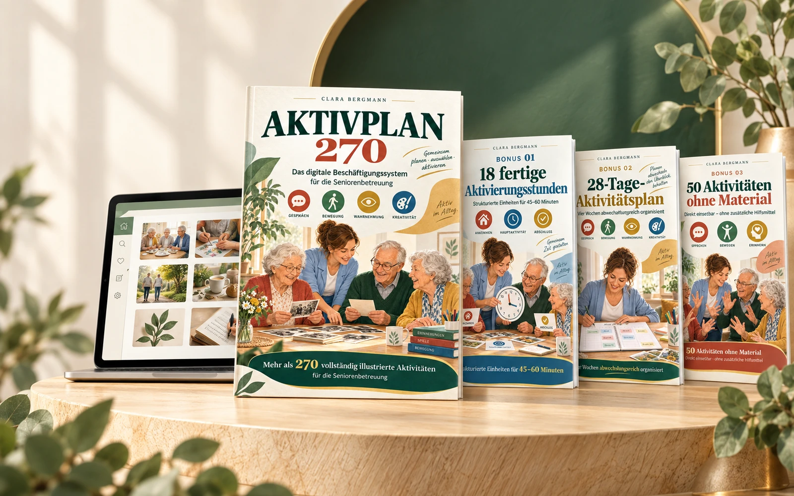 AktivPlan 270 mit Hauptprodukt, Web-App und drei Bonus-Bänden